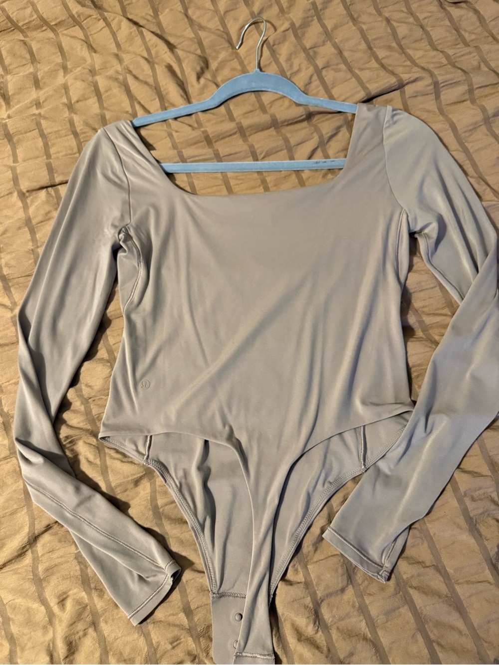 Lululemon wundermost bodysuit in taupetastic size SMALL - Picture 5 of 5